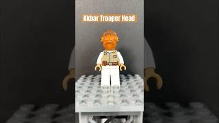 How to Make Admiral Akbar in LEGO without using ANY of his parts! #legostarwars