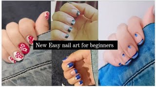 New easy nail art for beginners💅 #nailart #viral #yt #nails #neertheglambeauty