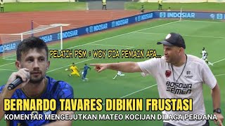 Berita Persib! Pelatih PSM Bernardo DiBuat Tak Berdaya Oleh Pemain Persib Ini, Ini Komentar Mateo!