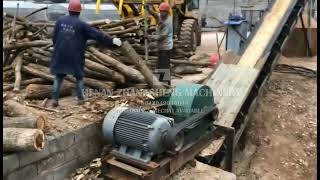 Stationary model 1000 wood crusher with electric motor