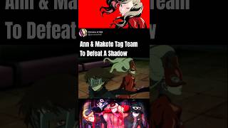 Ann & Makoto Tag Team To Defeat A Shadow | Persona 5 Anime #persona5 #persona5royal #animeedit #fyp