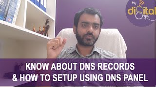 How to configure DNS record, What is A record, MX record and how to set in DNS, How Nameserver works