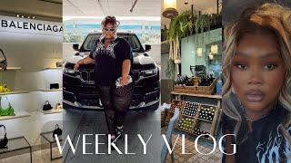 WEEKLY VLOG! SHOPPING DATE, ALONE TIME, RUNNING ERRANDS, SERVING LOOKS & MORE! | CHRISSYB STYLES