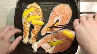 How to cook salmon in a grill pan