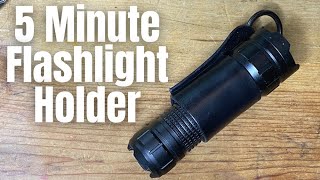 Leather Flashlight Holder Case In 5 Minutes