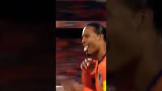 Goal Van Dijk Netherlands vs Iceland#football #netherlands #iceland #goals