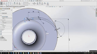 SolidWorks урок | Как создать параметрическую модель центробежной крыльчатки