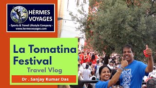 La Tomatina Festival In Spain -Spain Travel Vlog -🍅Throwing Event La Tomatina 🍅