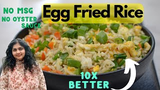 Better Than Takeout Egg Fried Rice with Basmati Rice - No MSG - No WoK Recipe