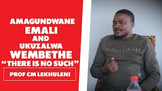 Amagundwane Emali And Ukuzalwa Wembethe "There is no such" - Prof CM Lekhuleni