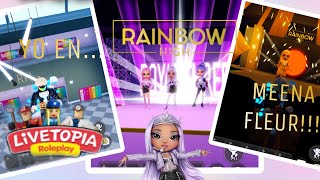 Mi primera vez en Livetopia de Rainbow High!!!🌈✨ En español