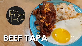 Beef Tapa | BEST MARINADE EVER! | WITH JUST SIMPLE INGREDIENTS