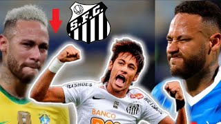 La Reacción de NEYMAR😱 al saber que el SANTOS FC descendió a la segunda división Brasileña