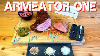 Armeator One wireless thermometer review & Tri-Tip test cook