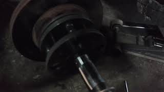 How to replace wheel bearing and pull hub on 94-97 Honda Accord