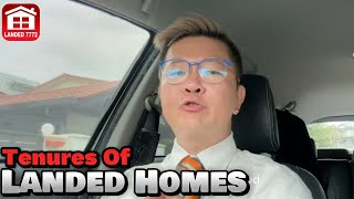 Singapore Landed Homes - Tenures Of Landed Homes