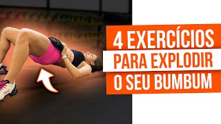 4 EXERCÍCIOS PARA DEIXAR O SEU BUMBUM EXPLODINDO NA LUA