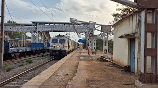 Gondia Raigarh Jan Shatabdi Express hauled by Bhilai WAP7| Rushing towards Raipur| Indian Railways