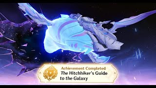 Devouring Narwhal The Hitchikers Guide to the Galaxy Hidden Achievement Whale Boss | Genshin 4.2