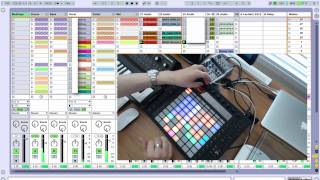 Makes me wanna sweat - modul8tor (Deep House) Ableton Push Live Performance