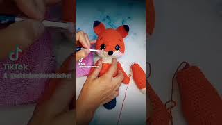 Como pintar los cachetes de tus #amigurumis con acrílico #tutorialyoutube #amigurumis #aprende