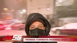 PRIMERA TORMENTA INVERNAL  MIERCOLES 16 DE DICIEMBRE 2020 NEW YORK CITY