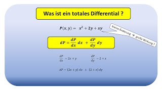 Was ist ein totales Differential ?