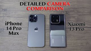 iPhone14 Pro Max vs Xiaomi 13 Pro | DETAILED CAMERA COMPARISON