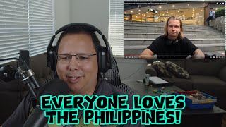 American Reacts To Foreigners initial impressions of the Philippines (Street interviews)