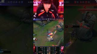 Faker Caitlyn Mid 1v3 #shorts