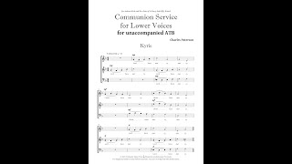 Communion Service for Lower Voices - Charles Paterson