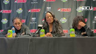 2024 SWAC Tournament: Arkansas-Pine Bluff women's semifinal post-game press conference