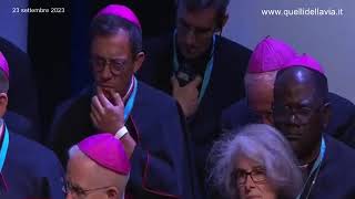 23 settembre 2023 Papa Francesco Discorso  SESSIONE CONCLUSIVA DEI “RENCONTRES MÉDITERRANÉENNES”