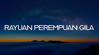 Nadin Amizah - Rayuan Perempuan Gila (Lirik)