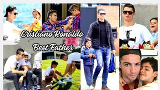 Cristiano Ronaldo Best Father in The World💋🧡💛💚