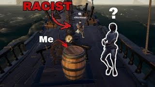 Sinking RACIST Pirates In Sea Of Thieves!