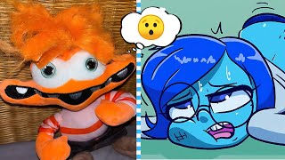 ANXIETY Reaction | The Best TikTok Animation INSIDE OUT 2 | Smiling Critters | The Amazing Circus 10