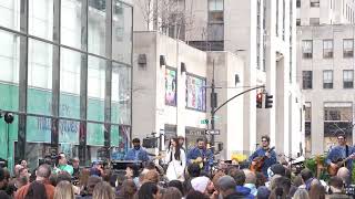 Kacey Musgraves concert at NBC Today Show