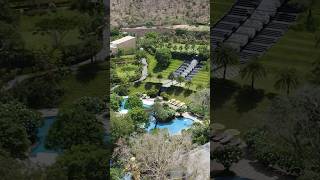 Taj Aravali Resorts & Spa Udaipur, India - DJI Mini 2 SE Drone Pan Out Shot