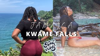 HIKING TO THE HISTORICAL KWAME WATERFALL - Jamaica Travel