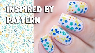 FLORAL NAIL ART Inspired by Pattern | Colouralike SS2018