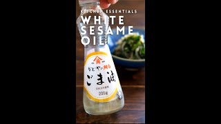 WHITE SESAME OIL | TIPS! | Takoshiho Cooks Japan