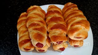 How To Make Sausage Bread Rolls / Easy Sausage Bread Rolls Recipe.