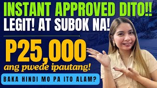 ✅LEGIT AT INSTANT APPROVED! ALAMIN KUNG MAGKANO ANG IPAPAUTANG? WATCH MUNA BAGO INSTALL !