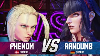 SF6 Phenom (Cammy) vs Randumb (Manon) Street Fighter 6