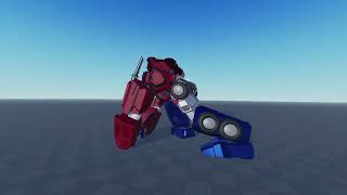 Optimus Transforming Animation Test (Roblox)