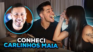 CORINGA CONTANDO SOBRE O JANTAR ROMÂNTICO E ENCONTRO COM CARLINHOS MAIA!!