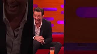 Hugh Jackman's Hilarious Reaction to Sir Patrick Stewart's Unbelievable Circumcision Tale #shorts