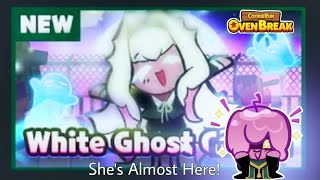 White Ghost Cookie is almost here!? (Cookie Run OvenBreak)