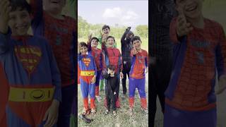 Big Spiderman vs funny Superheroes 4 #shorts